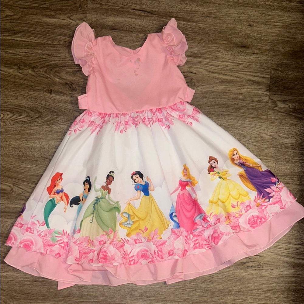 Pink and White Princess Dress